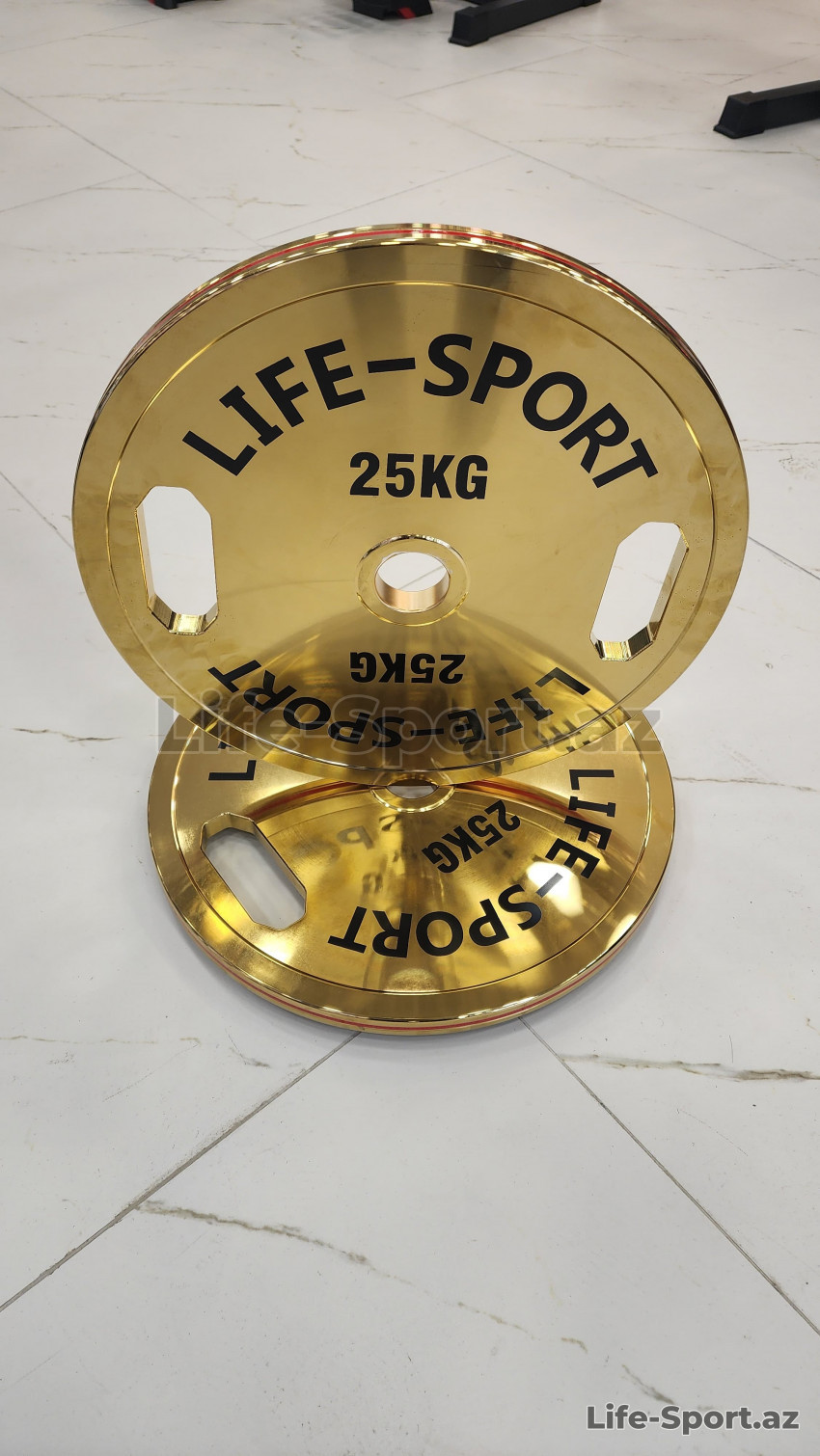 Life Sport Pro Bronze Coating Change Plate 25 kg